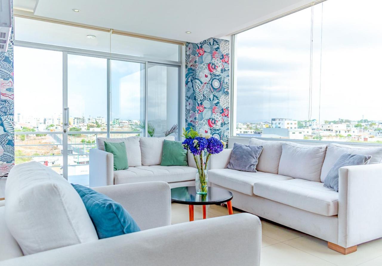 A7 Acqualina Ocean View&Pool 2 Dormitorios 1 Bano Capacidad 7 Personas Barrio Umina Manta Buitenkant foto
